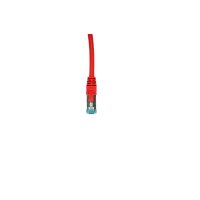 Category6A Premium Patch Cord S/FTP (Pimf) 0.5m, rot