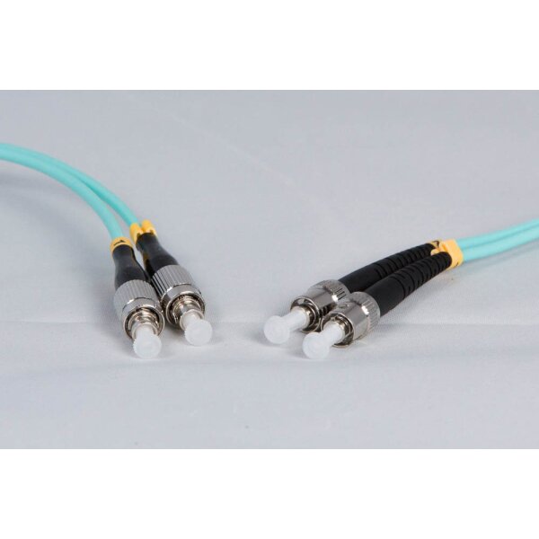Premium Duplex LWL Patchkabel, OM3, FC/PC-ST