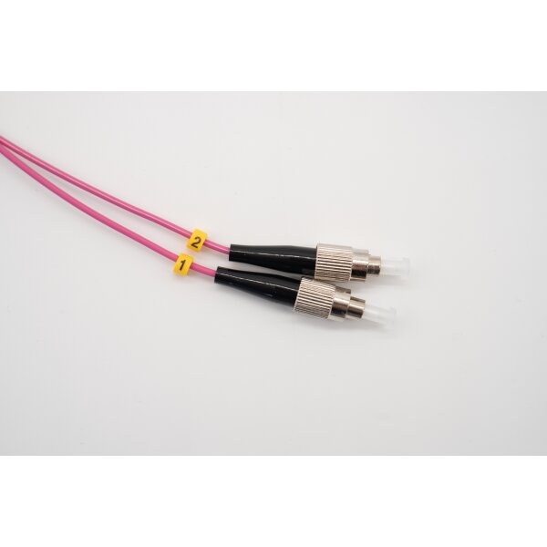 Premium Duplex LWL Patchkabel, OM4, FC/PC-ST