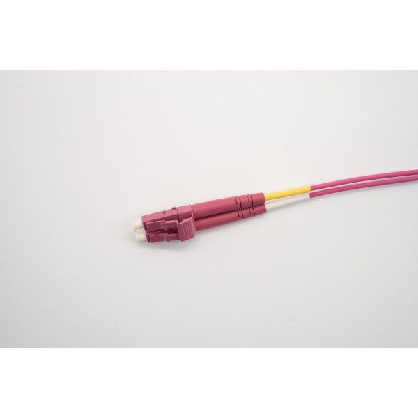 Premium Duplex LWL Patchkabel, OM4, LC/PC-LC/PC