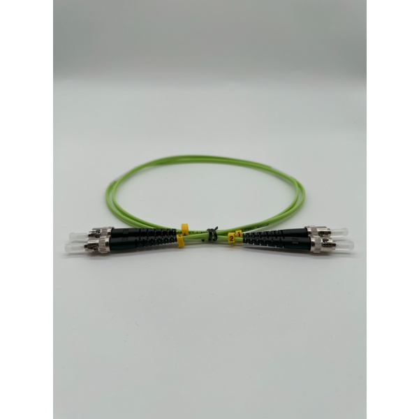 Premium Duplex LWL Patchkabel, OM5, ST-ST