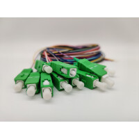 fiber pigtail rainbow set 0.9mm SM 9/125 G652 LSZH