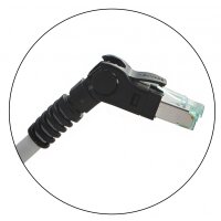 Patchkabel S/FTP, Kat. 6A, PUR