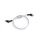 Patchkabel S/FTP, Kategorie 6A, PUR, grau, 1m