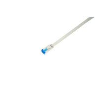 Slim Patchkabel STP grau 0.25m