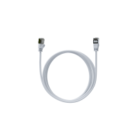 CableDoc CAT6A 10G Ultrafine Patch cord round white