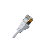 CableDoc CAT6A 10G Ultrafine Patch cord round white