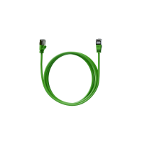CableDoc CAT6A 10G Ultrafine Patch cord round green