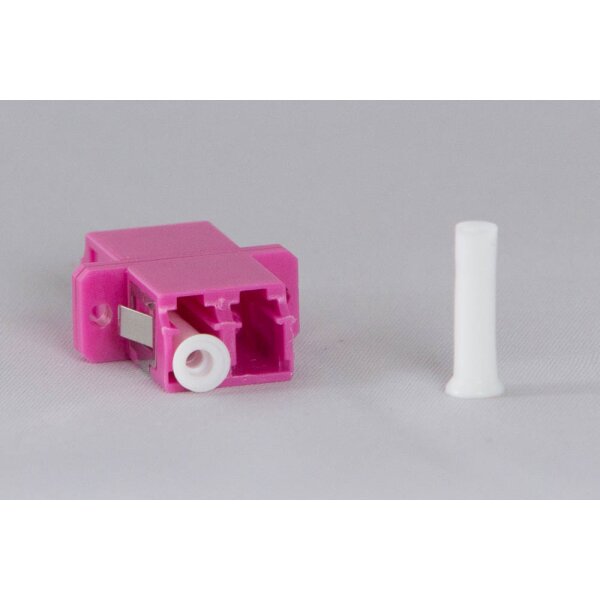 fiber adapter Duplex, OM4, erika, LC/LC