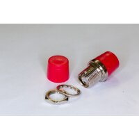 fiber adapter Simplex, Singlemode, FC/FC, d-hole