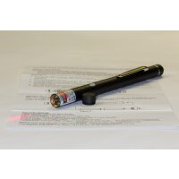 Rotlichtquelle 635nm kont. & 1Hz blk; 2,5mm