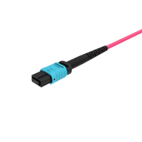 LWL MPO-Kabel, 12 Fasern, OS2, OM4, OM5, 3 mm Mini-Rundkabel, 1m bis 30m