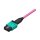 LWL MPO-Kabel, 12 Fasern, OS2, OM4, OM5, 3 mm Mini-Rundkabel, 1m bis 30m