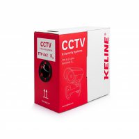 CCTV-Kabel FTP (F/UTP), LSOH, Euroklasse Dca, 305m Box