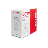 CCTV-Kabel FTP (F/UTP), LSOH, Euroklasse Dca, 305m Box