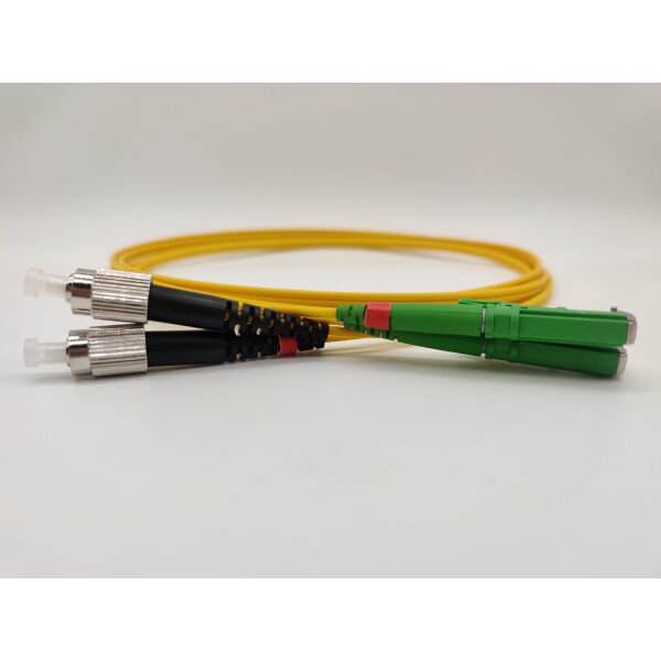 Premium Duplex LWL Patchkabel, SM, FC/PC-E2000/APC
