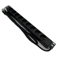 19" Steckdosenleiste 9-fach, 16A