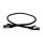 CableDoc CAT6A Outdoor Patch Cord, black