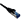 CableDoc CAT6A Outdoor Patch Cord, black