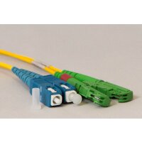 Premium Duplex LWL Patchkabel, SM, SC/PC-E2000/APC