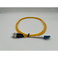 Premium Duplex LWL Patchkabel, SM, FC/PC-LC/PC