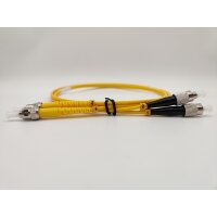Premium Duplex LWL Patchkabel, SM, FC/PC-ST, 15m