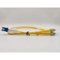 Premium Duplex LWL Patchkabel, SM, LC/PC-ST