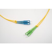 Premium Duplex LWL Patchkabel, SM, SC/PC-SC/APC