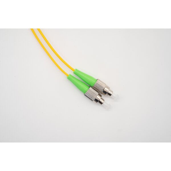 Premium Duplex LWL Patchkabel, SM, FC/APC-FC/APC